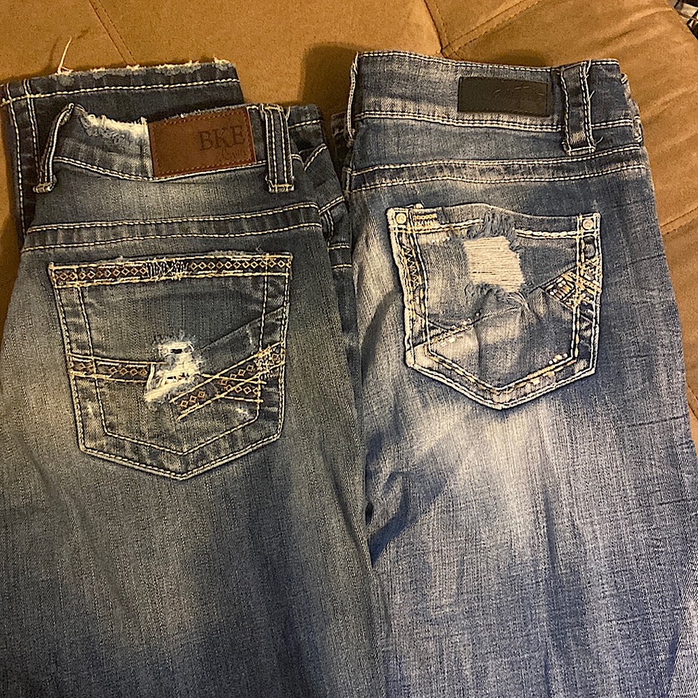 Perfect condition BKE boot cut jeans